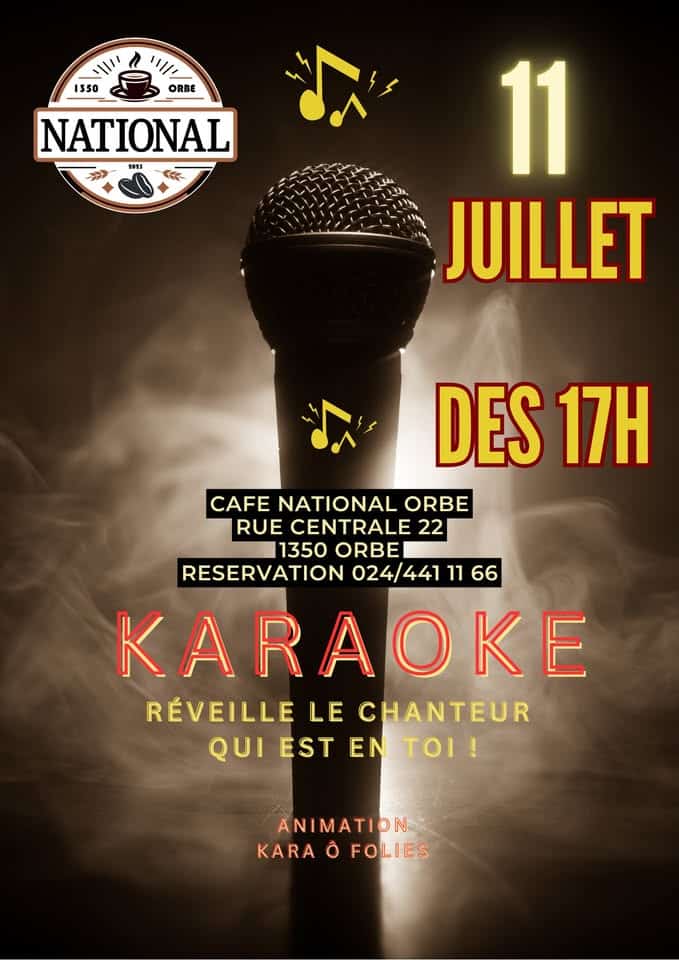 Soirée Karaoke 11 Juillet 2025 Raph - Kara ô Folies  